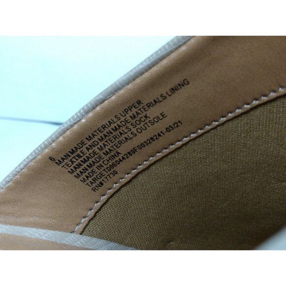 Universal Thread Tan Tara Mule Women's Size 6 M Pointed Toe Chunky 2" Heel NEW - Picture 9 of 9